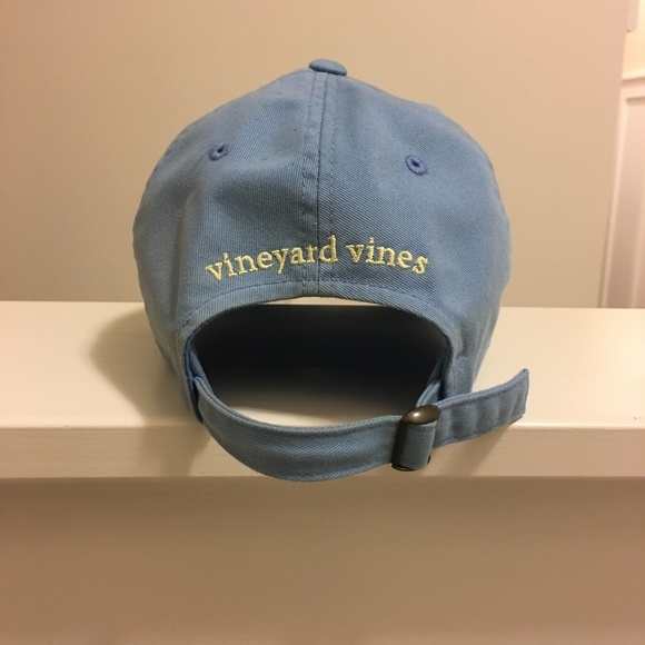 Vineyard Vines Dusty Blue Baseball Cap - Picture 3 of 4